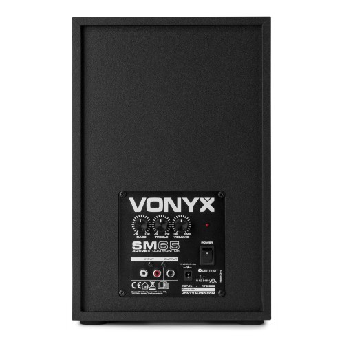 Monitores de Estudio Activos Vonyx SM65 (Pareja) rear