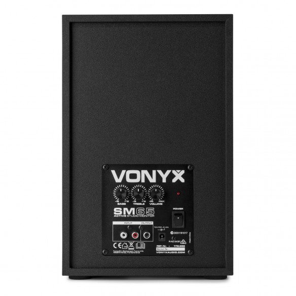 Monitores de Estudio Activos Vonyx SM65 (Pareja) rear