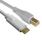 UDG Ultimate Audio Cable USB 2.0 C-B White Straight 1.5m (USB C/M-USB B/M)