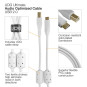 UDG Ultimate Audio Cable USB 2.0 C-B White Straight 1.5m (USB C/M-USB B/M)