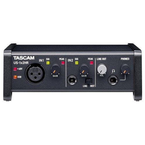 Interface Audio por USB Tascam US-1x2HR font