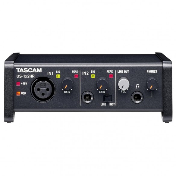 Interface Audio por USB Tascam US-1x2HR font
