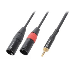 Cable de Audio PD Connex CX70-1 (Minijack/M Stereo-2 XLR/M)