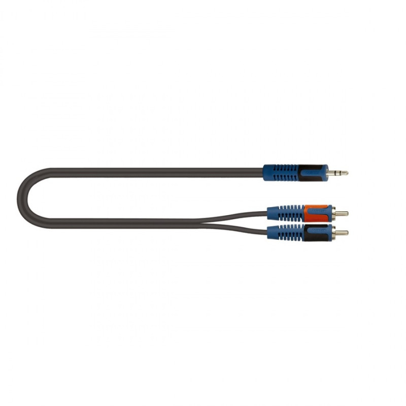 Quik Lok RKSA/150-2 (Minijack/M Stereo-2 RCA/M)