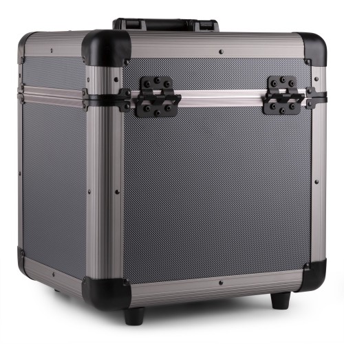 Maleta para Discos Vinilo Power Dynamics RC100 Titanium angle3