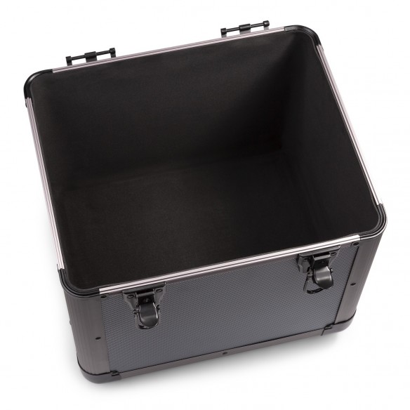 Maleta para Discos Vinilo Power Dynamics RC100 Titanium open-detail2