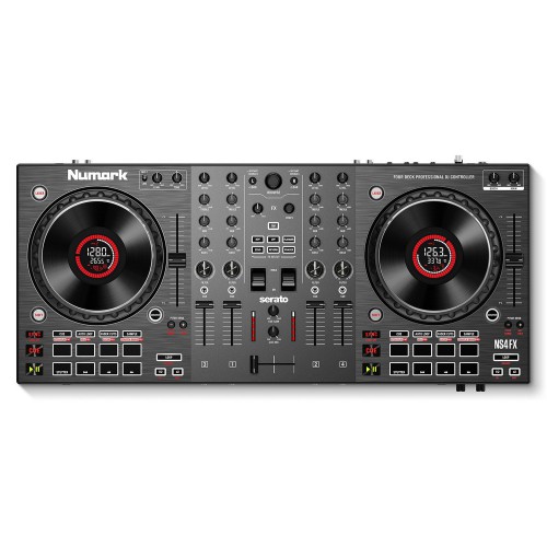 Controlador DJ 4 Canales Numark NS4FX top