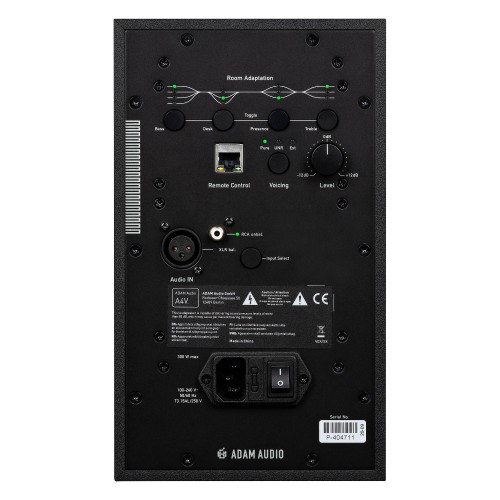 Monitor de Estudio Activo ADAM A4V rear