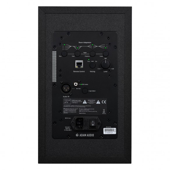 Monitor de Estudio Activo ADAM A7V rear Monitor de Estudio Activo ADAM A7V rear
