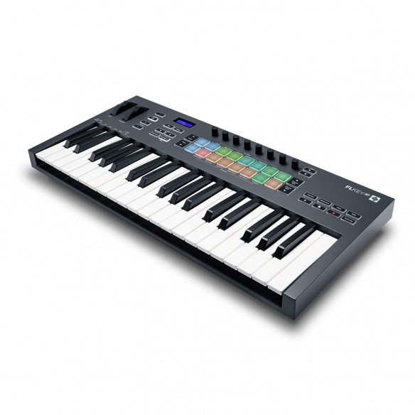 Teclado MIDI 25/37 Teclas  Novation FLkey 37 angle