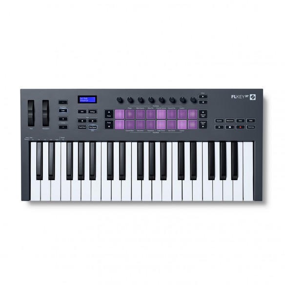 Teclado MIDI 25/37 Teclas  Novation FLkey 37 top