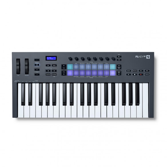 Teclado MIDI 25/37 Teclas  Novation FLkey 37 top2