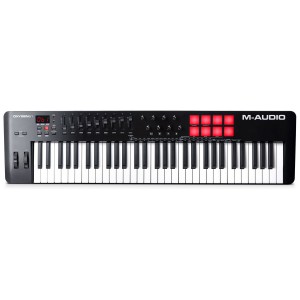 Teclado MIDI 61 Teclas M-Audio Oxygen 61 MK5 angle 2