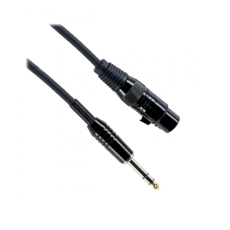 OQAN QABLP XLRF-10-JST BK (Jack/M Stereo-XLR/H)