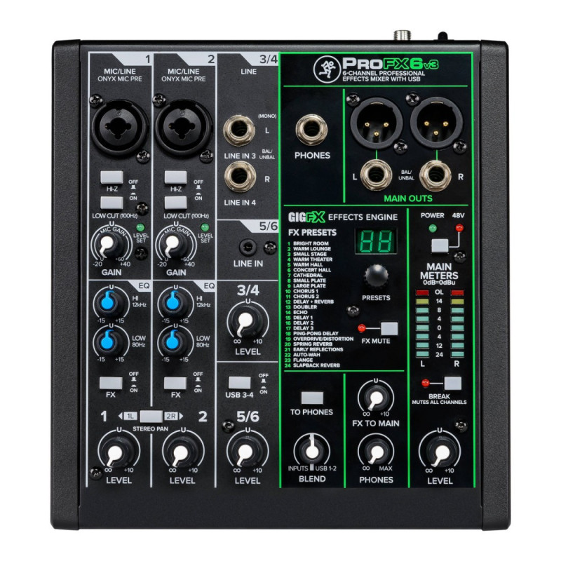 Mackie ProFX6v3