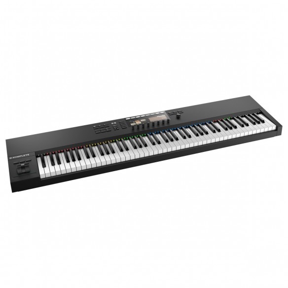 Teclado Controlador MIDI USB 88 Teclas Native Instruments Komplete Kontrol S88 MK2 angle