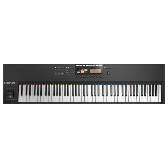  Teclado Controlador MIDI USB 88 Teclas Native Instruments Komplete Kontrol S88 MK2 top
