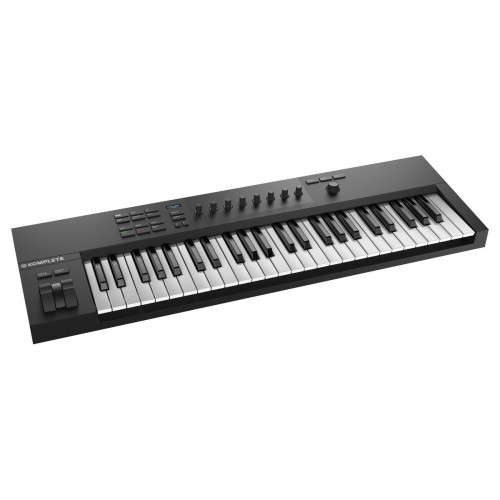  Teclado Controlador MIDI USB 49 Teclas Native Instruments Komplete Kontrol A49 angle