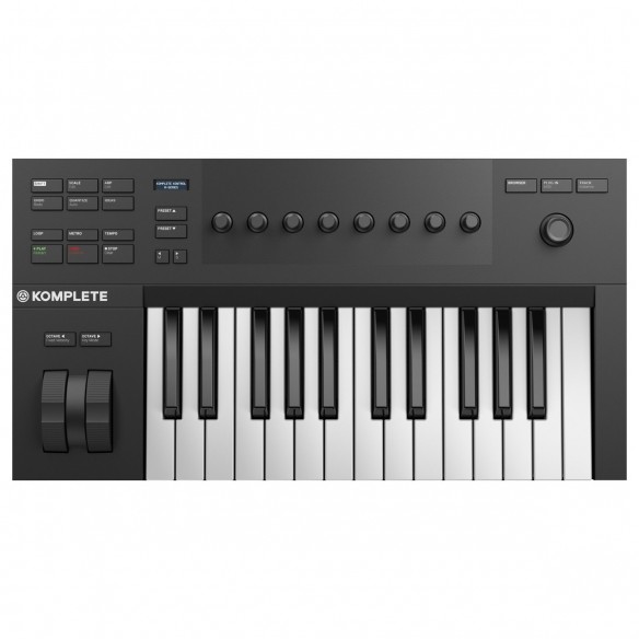 Teclado Controlador MIDI USB 25 Teclas Native Instruments Komplete Kontrol A25 front
