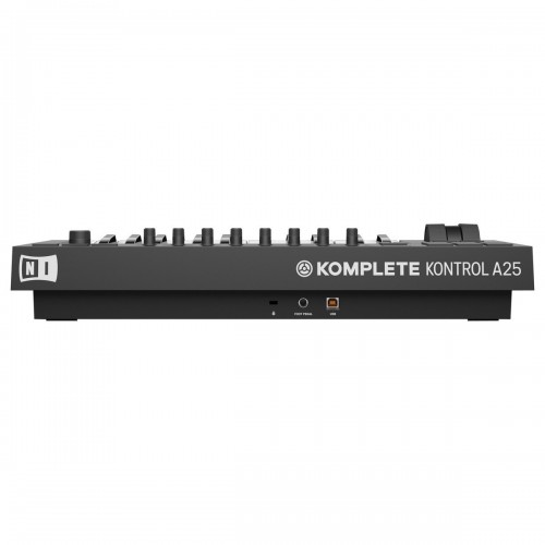  Teclado Controlador MIDI USB 25 Teclas Native Instruments Komplete Kontrol A25 rear