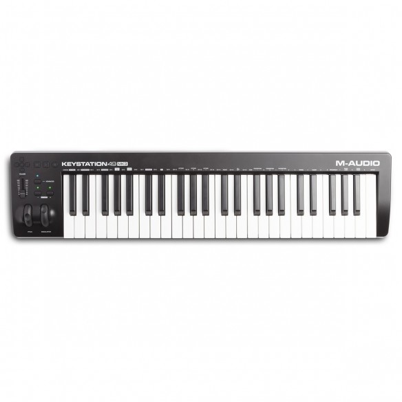  Teclado Controlador MIDI USB 49 Teclas M-Audio Keystation 49 MK3 top