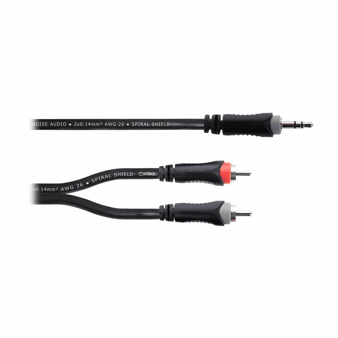 Cordial EY 1,5 WCC (Minijack/M Stereo-2 RCA/M)