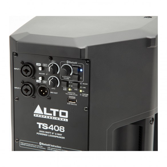 Alto Professional TS408 Alto Professional TS408 rear-panel