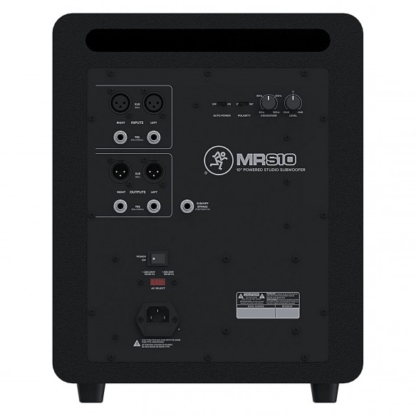 Subgrave Estudio Activo Mackie MRS10 rear