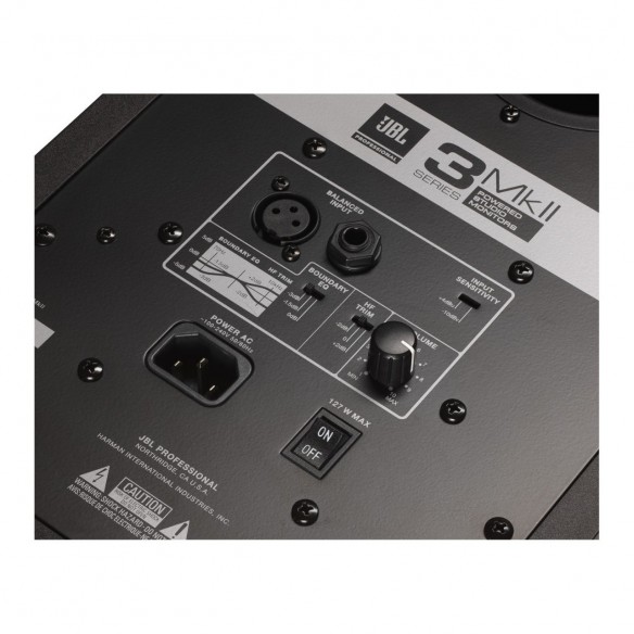  Monitor de Estudio Activo JBL 308P MkII rear-panel