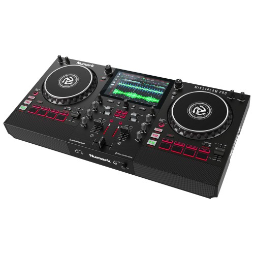 Controlador DJ 2 Canales Numark Mixstream Pro+ angle2
