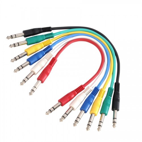 Cable de Audio Patch Adam Hall Cables K3 BVV 0060 SET (Jack/M Stereo a Jack/M Stereo)