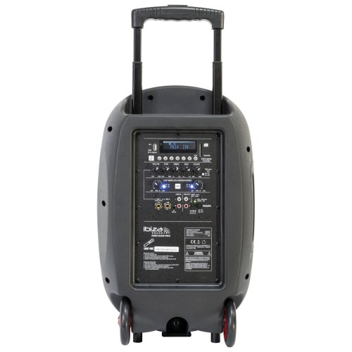 Sistema PA Portátil Ibiza Sound PORT12UHF-MKII-TWS (Bluetooth) rear