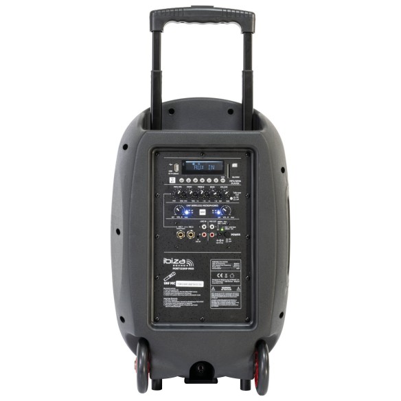 Sistema PA Portátil Ibiza Sound PORT12UHF-MKII-TWS (Bluetooth) rear