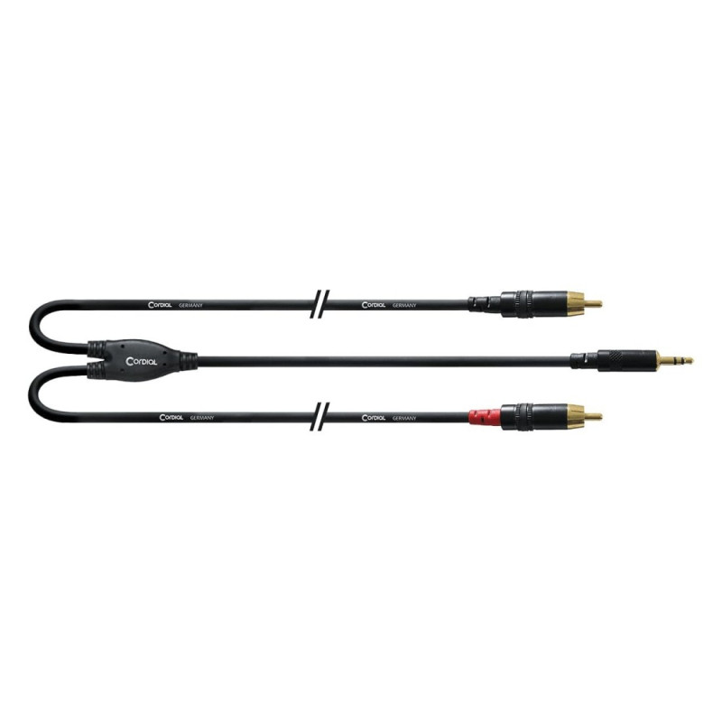 Cordial CFY 1,5 WCC-LONG (Minijack/M Stereo-2 RCA/