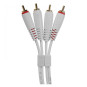 UDG Ultimate Audio Cable Set RCA-RCA 1.5 White Straight (2 RCA/M-2 RCA/M)